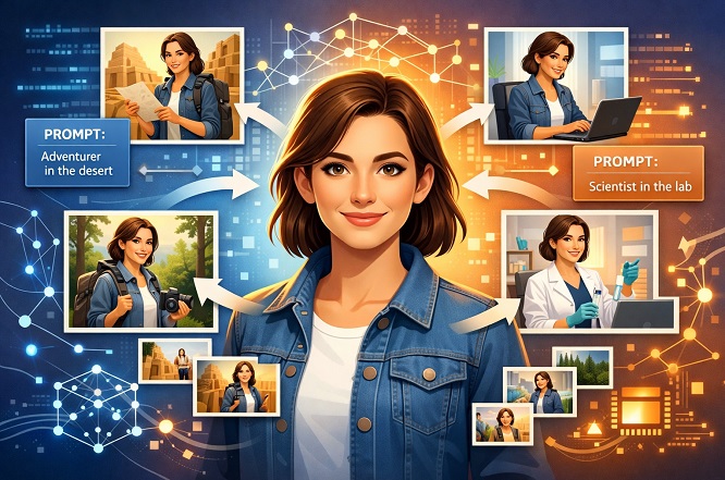 Consistent Character in Gemini